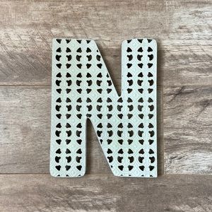 Metal ‘N’ wall decor